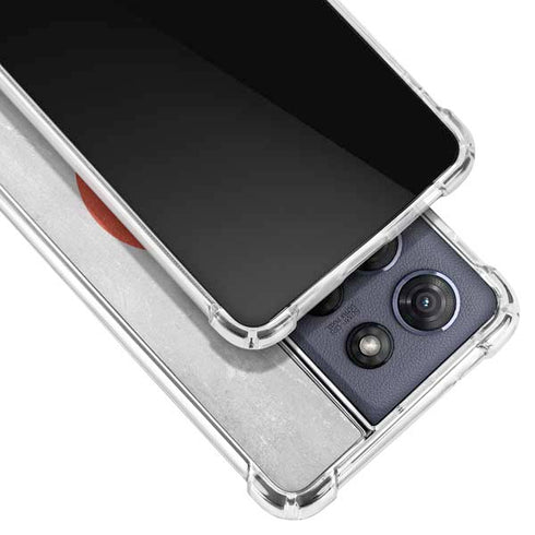 Japanese Flag Distressed Moto G 5G (2025) Clear Case
